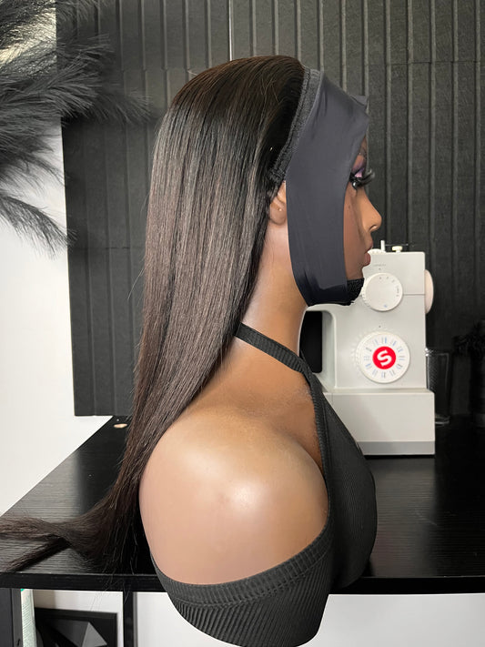 Straight Head Band Wig (Ready 2 Ship)